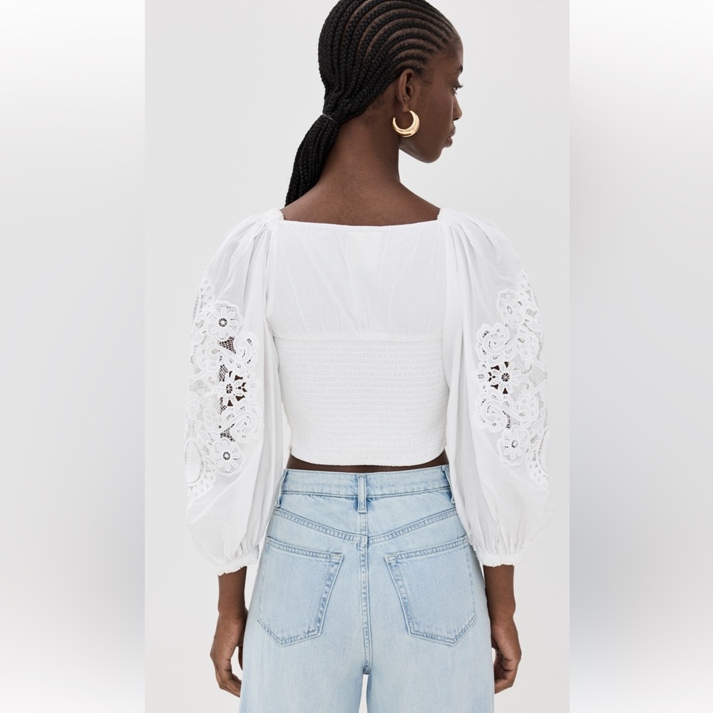 Farm Rio Lace Blouse - Picture 2 of 6